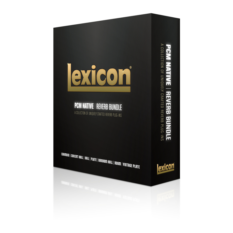 Lexicon PCM NATIVE ROOM User manual