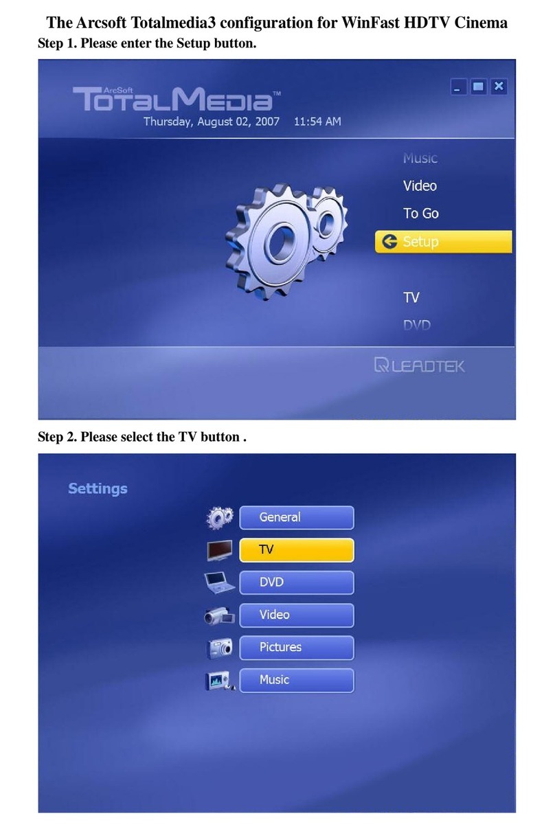 ArcSoft Arcsoft Totalmedia3 Configuration guide