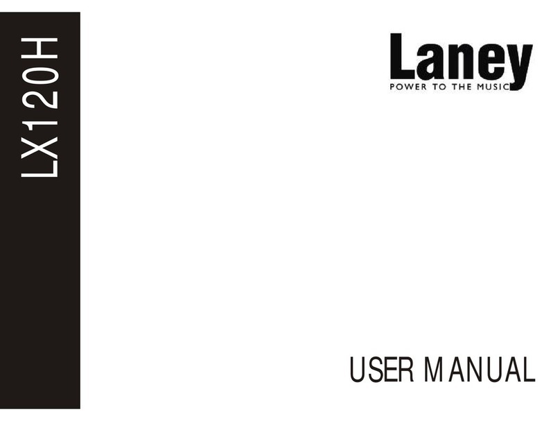 Laney LX120H User manual Laney LX120H User manual