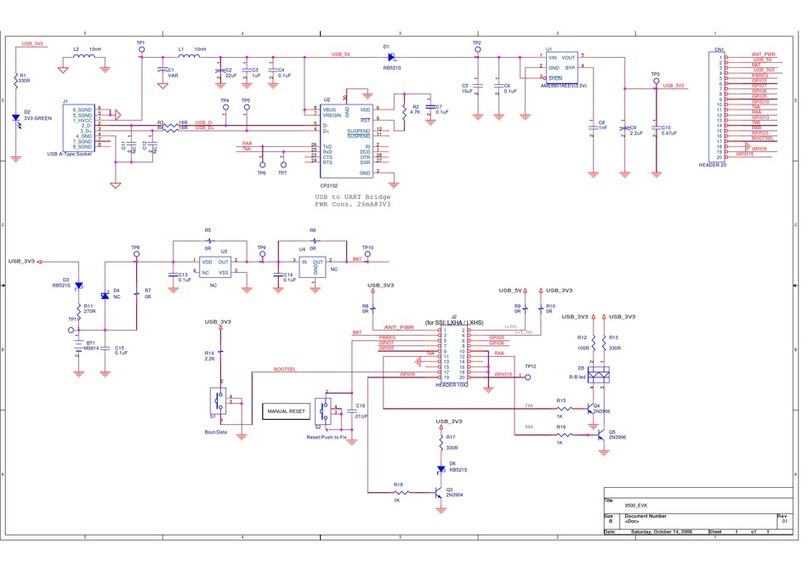 Leadtek 9500_EVK Schematic diagram