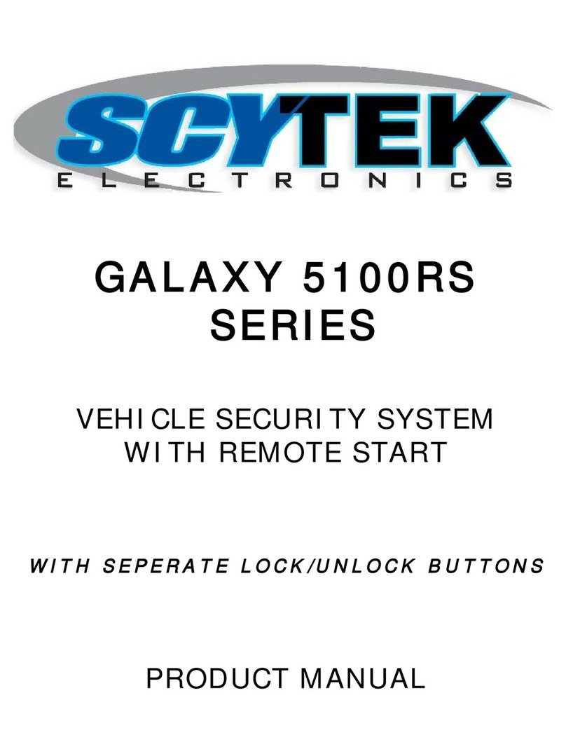 Scytek electronic GALAXY 5100RS SERIES User manual Scytek electronic GALAXY 5100RS SERIES User manual