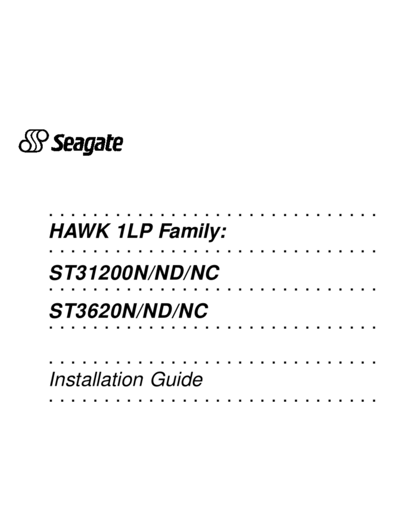 Seagate ST31200N/ND/NC User manual