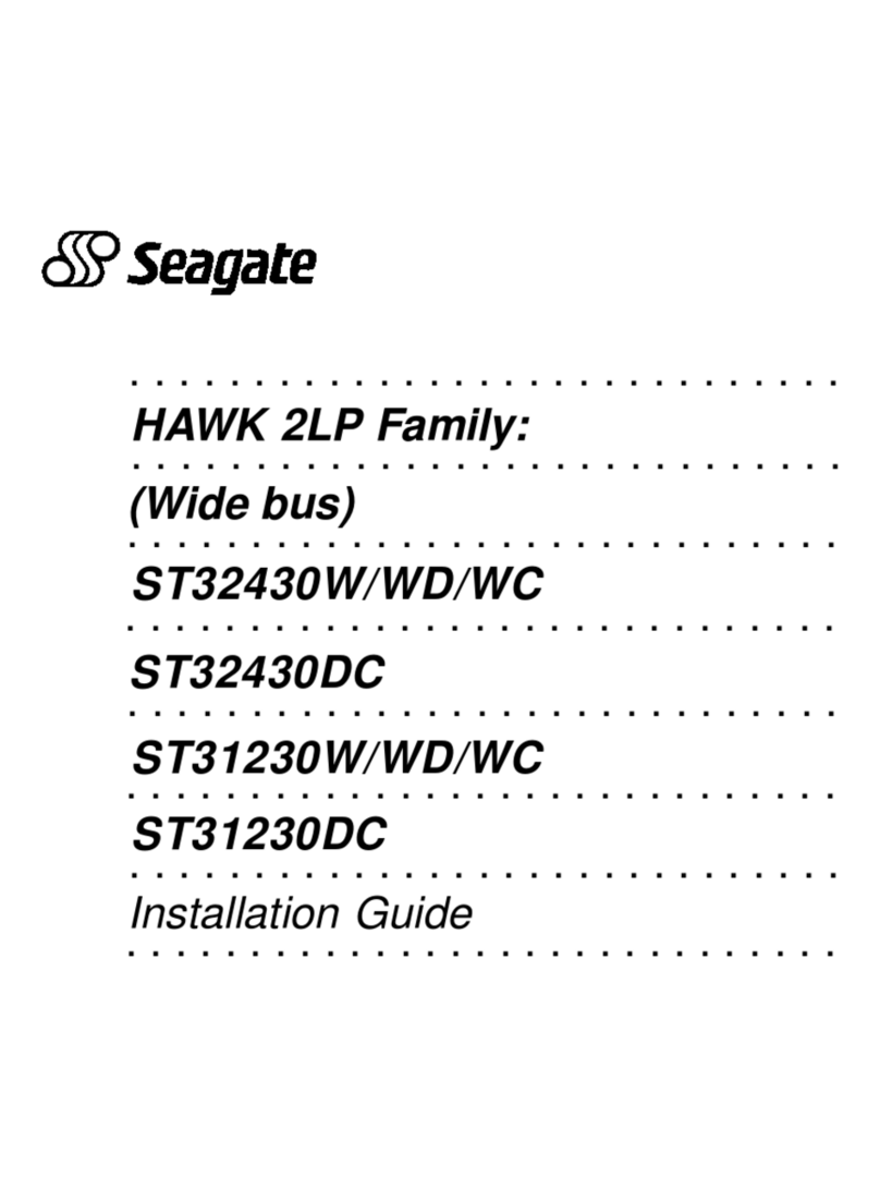 Seagate HAWK 2LP Family installation guide