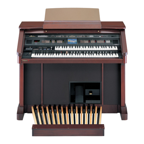 Roland Atelier AT-90SL User manual