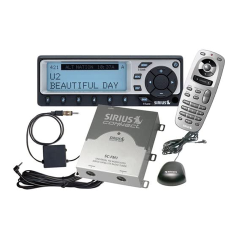 Sirius Satellite Radio SC-FM1 installation guide