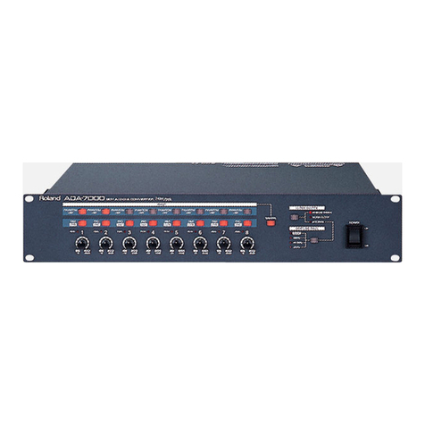 Roland ADA-7000 User manual