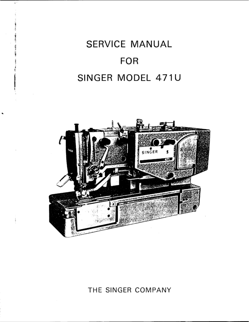 Singer 471U User manual