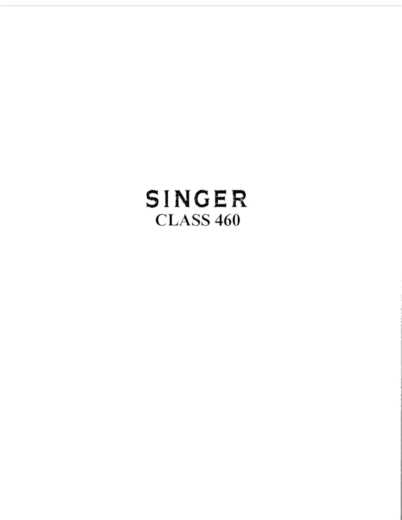 Singer 460 CLASS Service manual