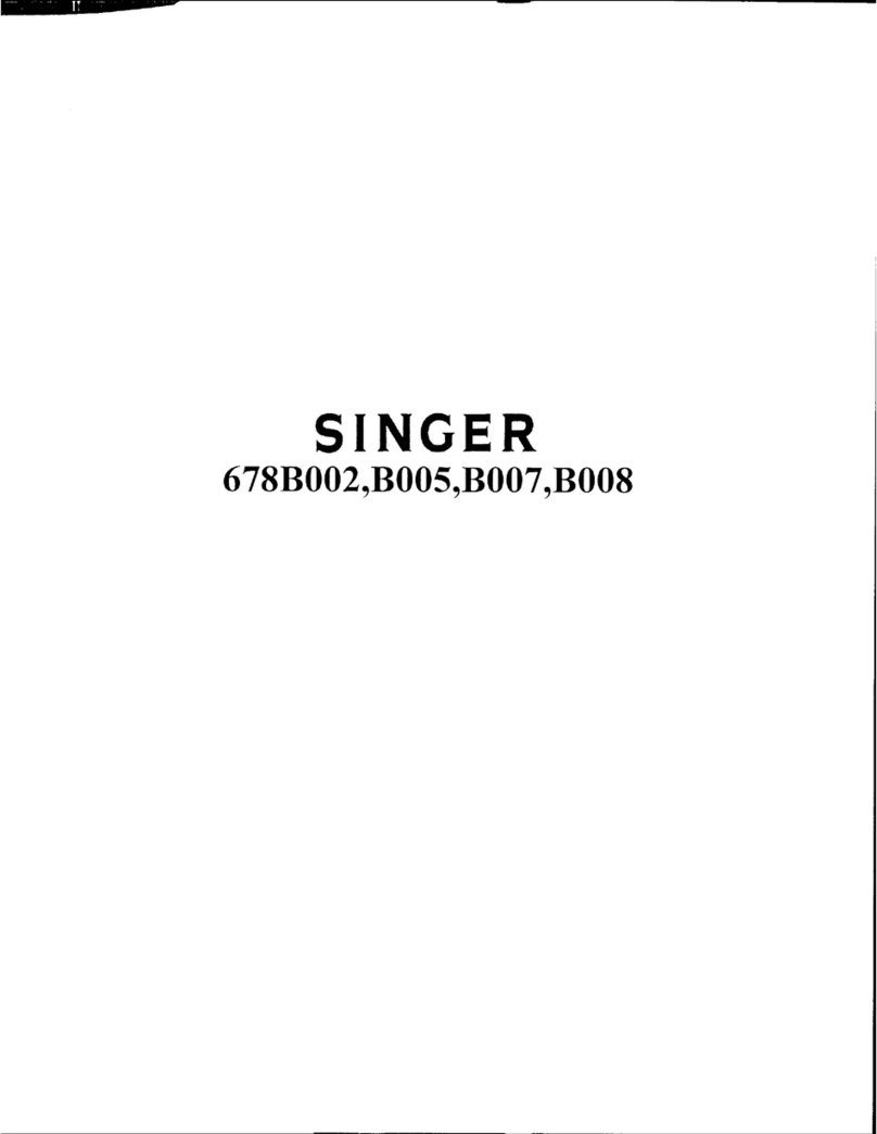 Singer 678B002 Troubleshooting guide Singer 678B002 Troubleshooting guide