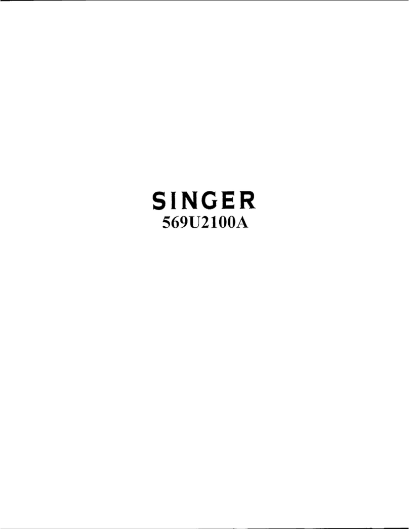 Singer 569U 2100A series Service manual