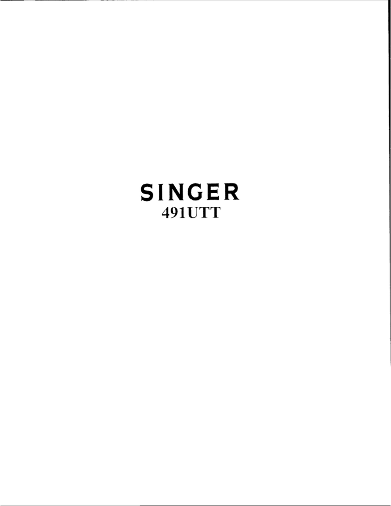 Singer 491UTT User manual