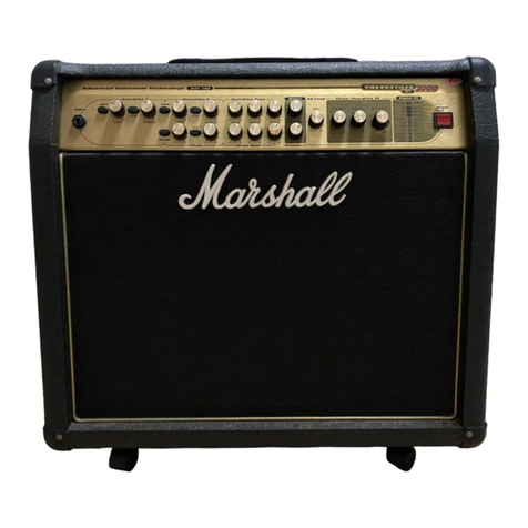 Marshall Amplification Valvestate 2000 AVT series User manual