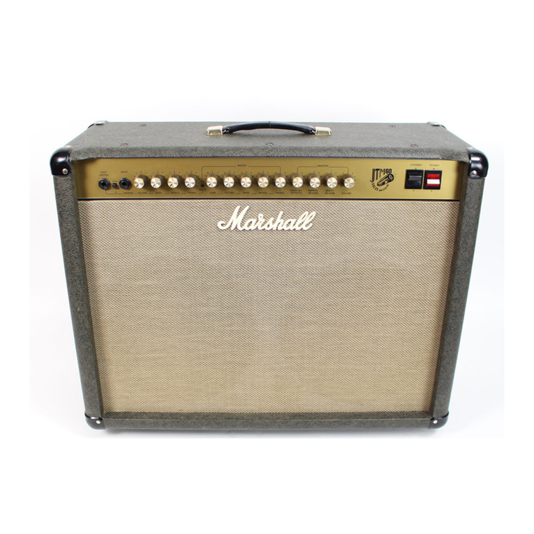 Marshall Amplification JTM60 User manual