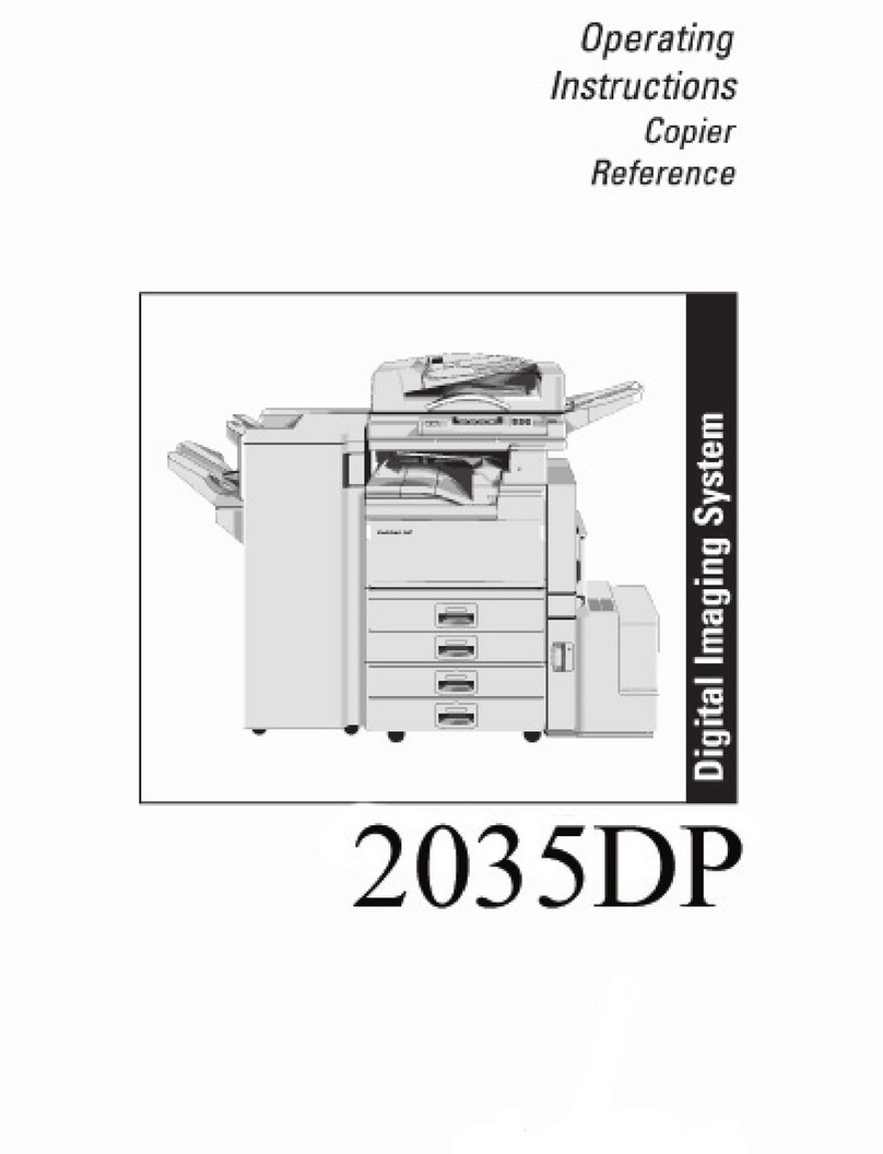 Savin 2035DP User manual