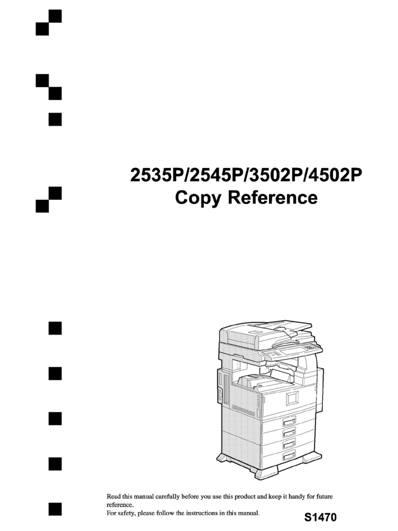 Savin 2535P Reference