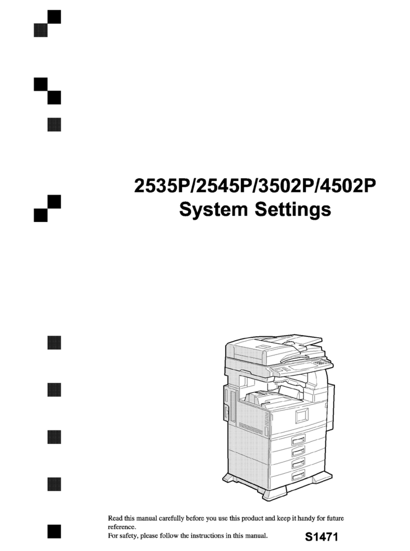 Savin 2535P User instructions Savin 2535P User instructions