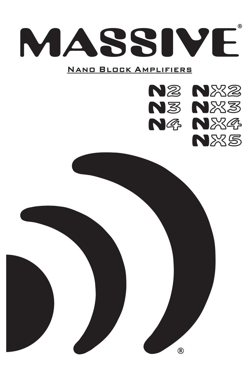 Massive Audio N2 User manual Massive Audio N2 User manual