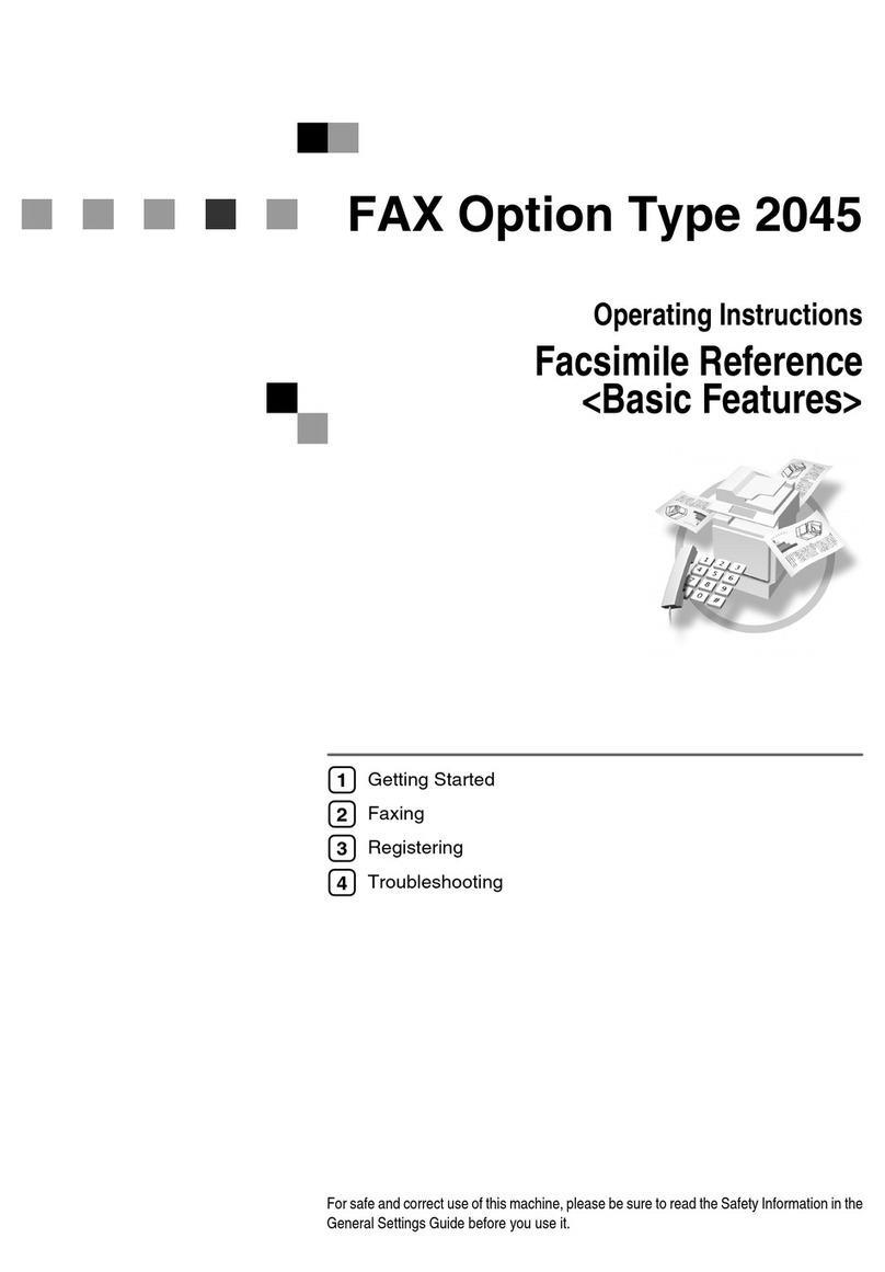 Savin 2045 - Type Print Server User manual