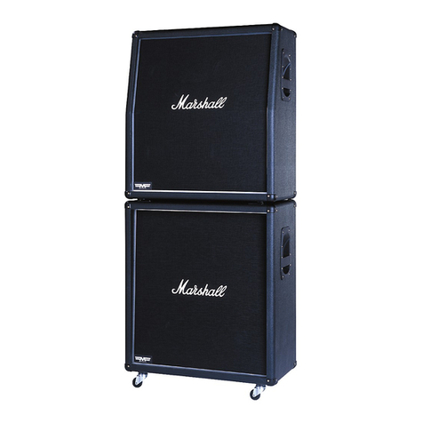 Marshall Amplification Modefour MF280 User manual Marshall Amplification Modefour MF280 User manual