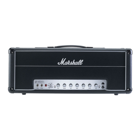 Marshall Amplification AFD100 Slash Signature User manual