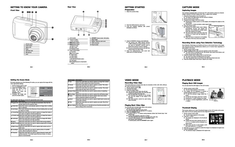 Rollei X-8 Sports User manual
