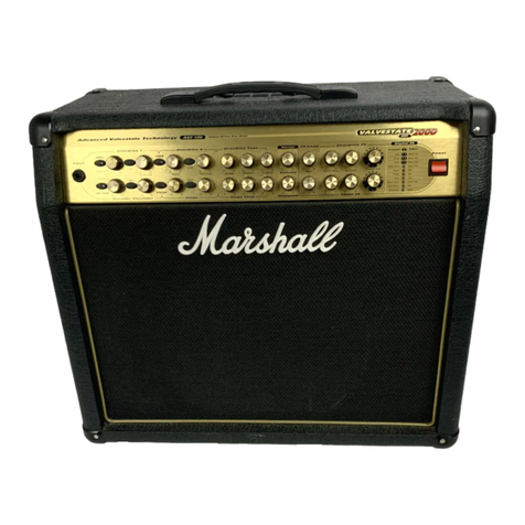 Marshall Amplification Valvestate 200 AVT instructions