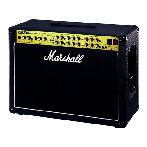 Marshall Amplification JCM 2000 TSL100 User manual