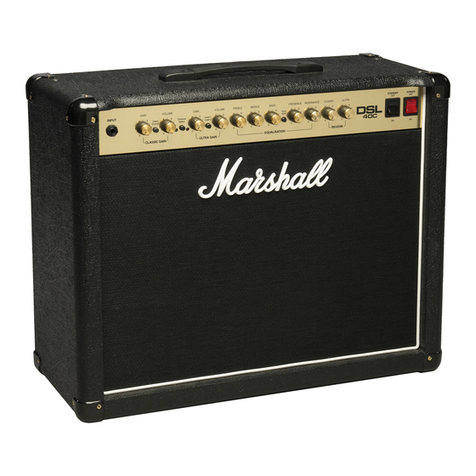 Marshall Amplification DSL 40C User manual