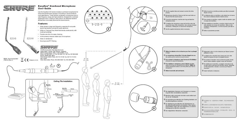 Shure Easyflex EZO series user guide