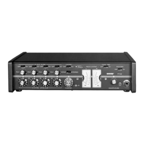 Shure FP42 User manual