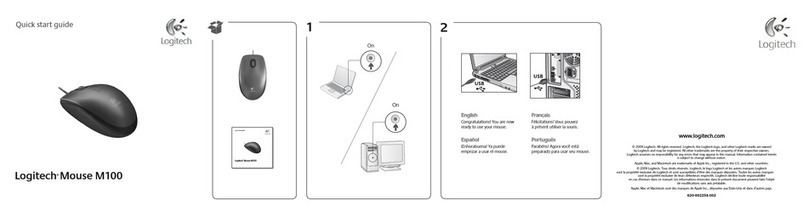 Logitech M100 User manual Logitech M100 User manual