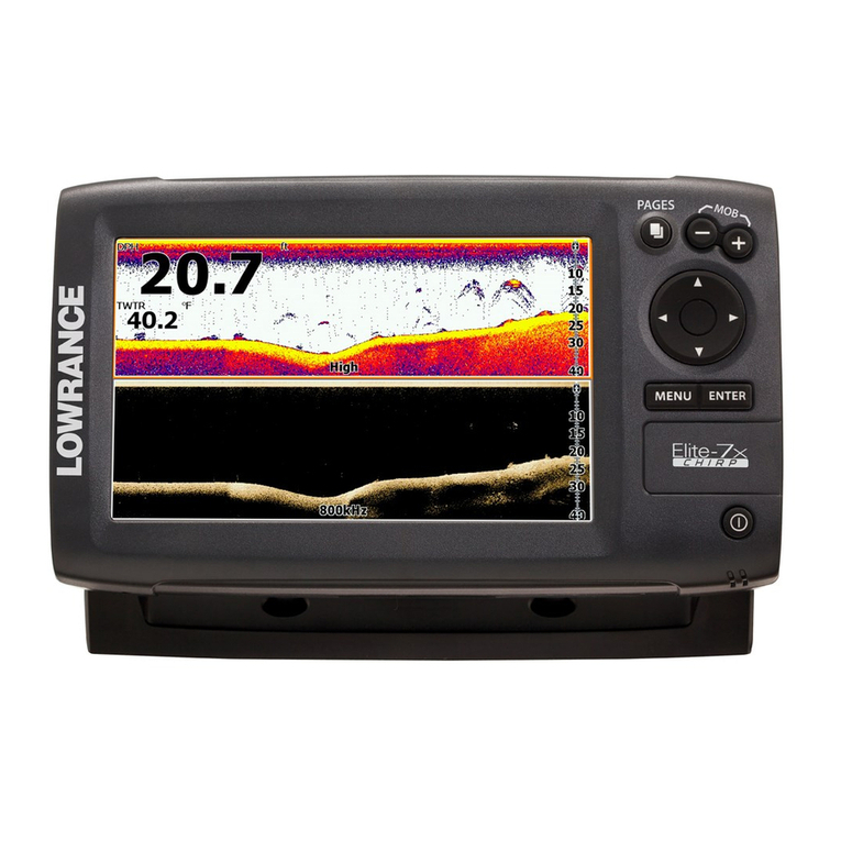 Lowrance Elite-7x Operation manual