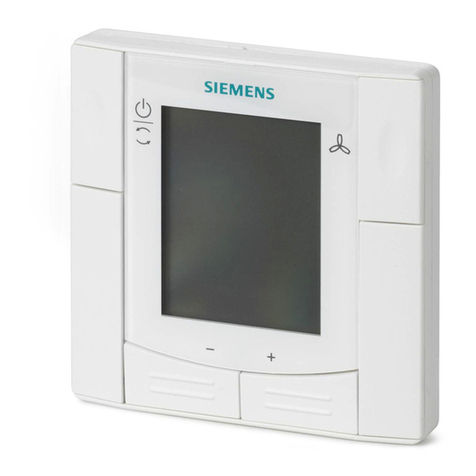 Siemens RDF600 Series User manual