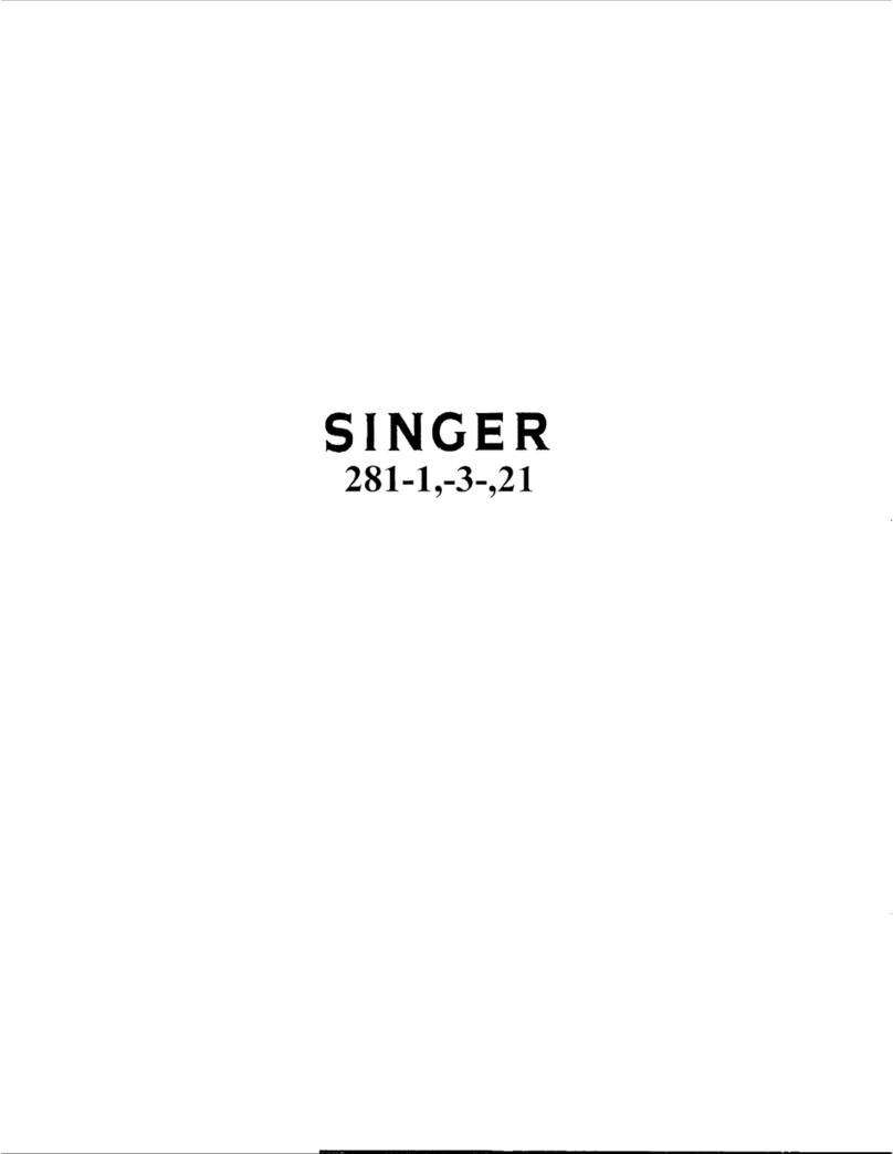 Singer 281-1 Service manual Singer 281-1 Service manual