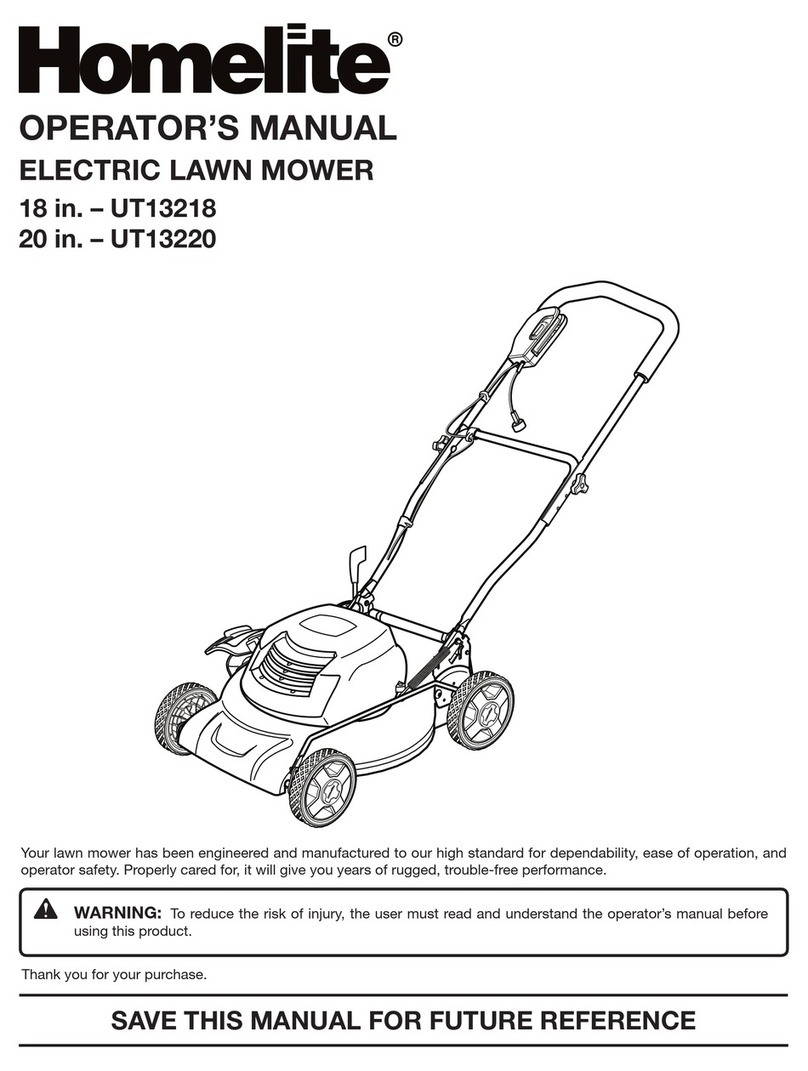 Homelite UT13218 Operator's manual