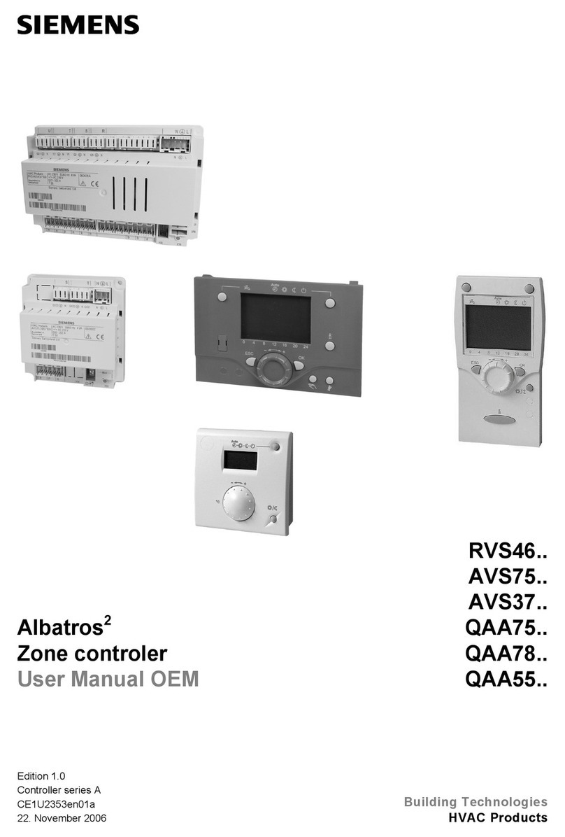 Siemens Albatros2 RVS46 Series User manual