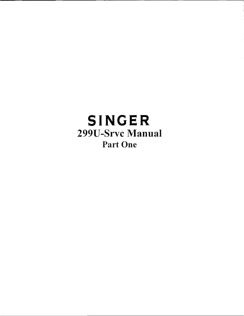 Singer 299U Service manual