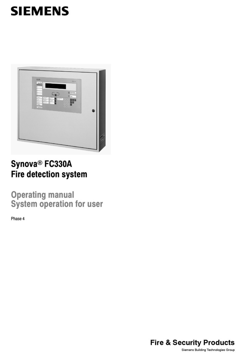 Siemens Synova FC330A User manual