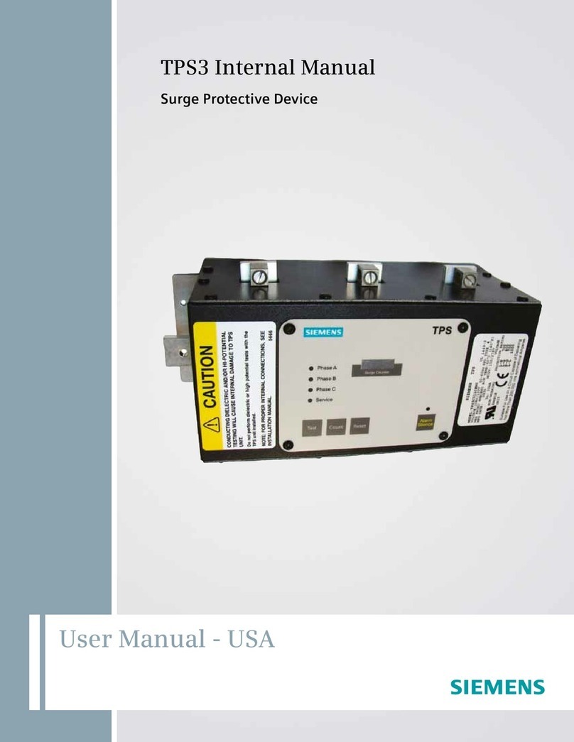 Siemens TPS3 User manual