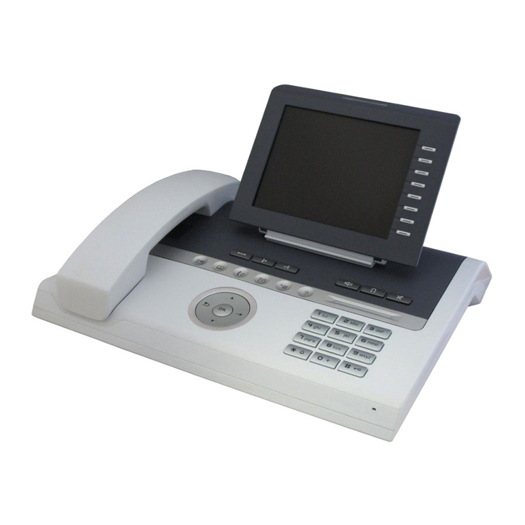 Siemens OpenStage 80 G User manual
