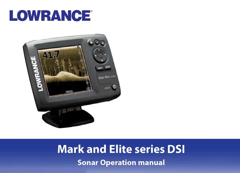 Lowrance Mark series DSI Operation manual