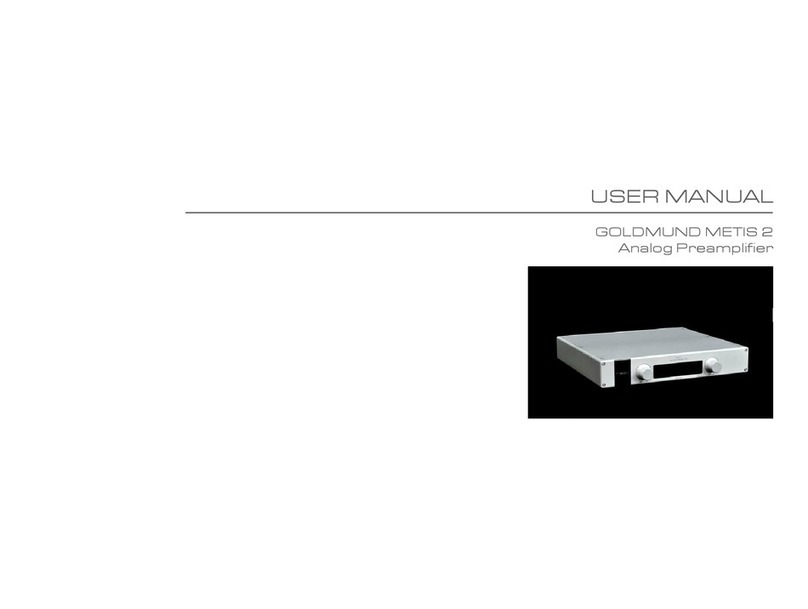 Goldmund METIS 2 user manual