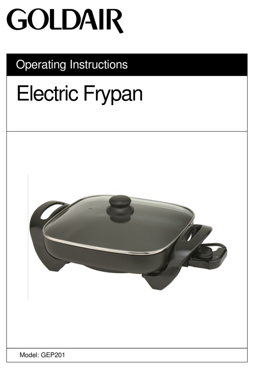 Goldair GEP201 operating instructions