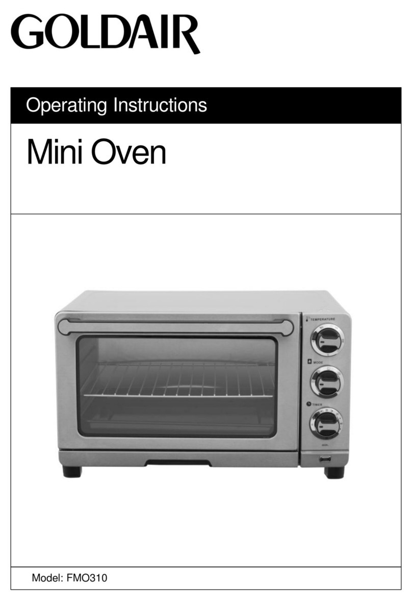 Goldair FMO310 operating instructions