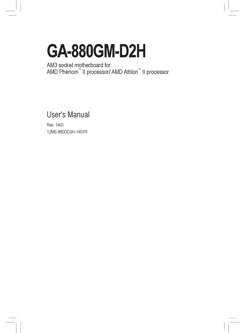 Gigabyte GA-880GM-D2H user manual