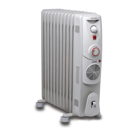 Goldair GOC207T User manual