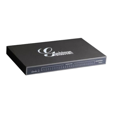Grandstream Networks GXW-4004 User manual