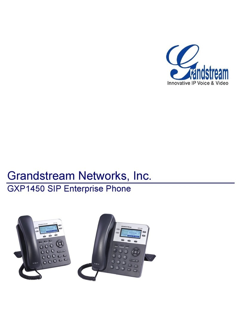 Grandstream Networks GXP1450 User manual