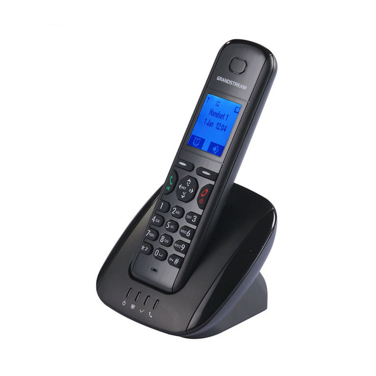Grandstream Networks DP715 User manual Grandstream Networks DP715 User manual