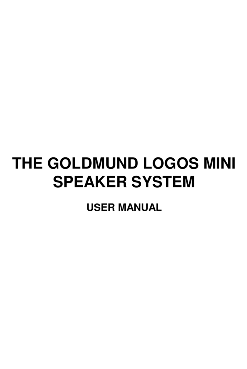 Goldmund LOGOS MINI user manual
